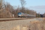 Amtrak 103 leading train 43